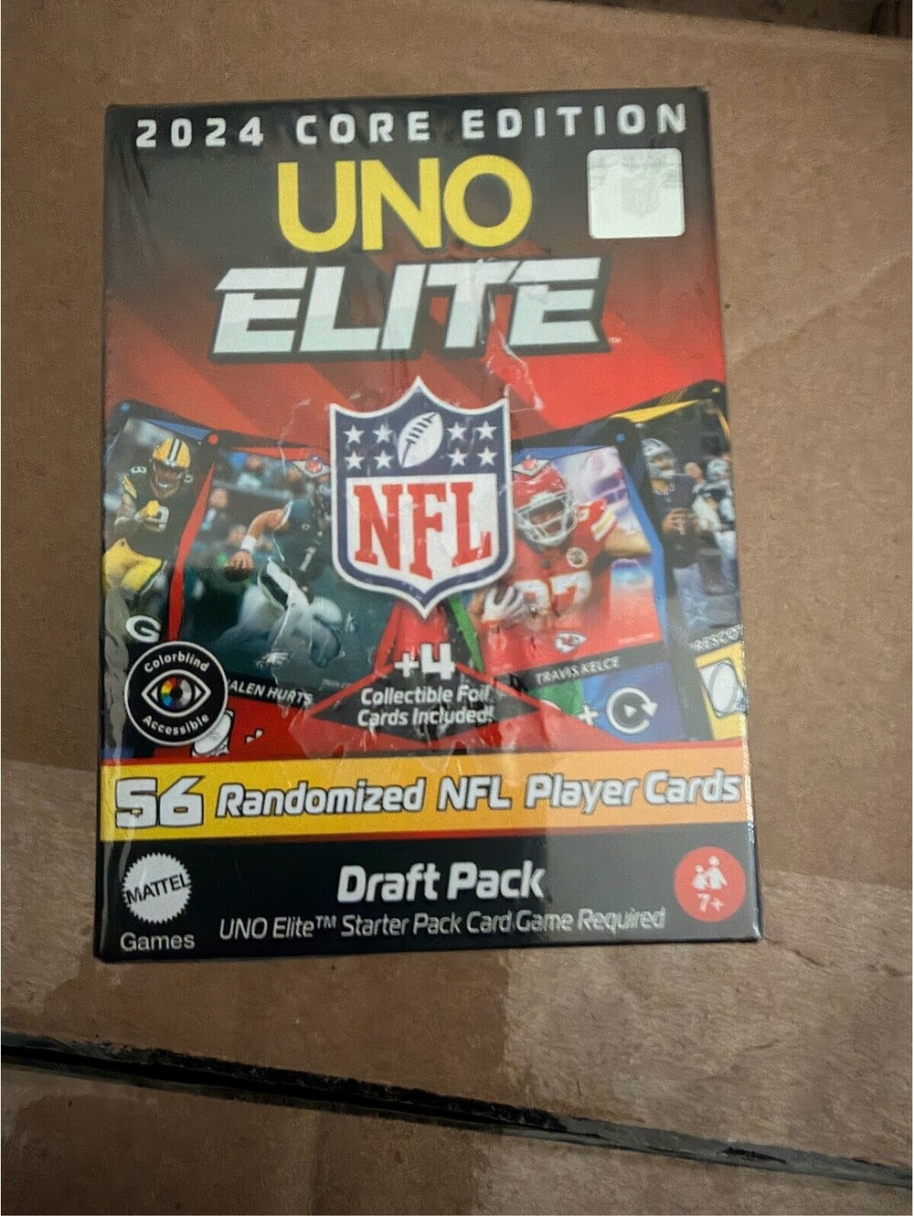2024 UNO Elite NFL Draft Pack 56 Player Cards + 4 Special Foils
